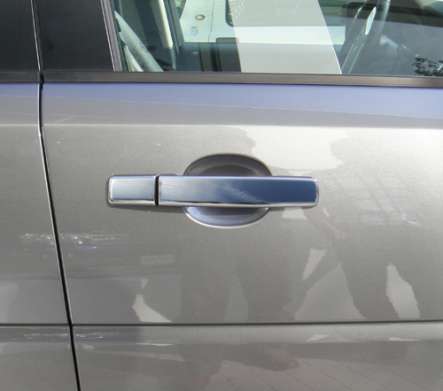 Накладки на ручки дверей хромированные IDFR 1-LR002-07C для Land Rover Freelander 2006-