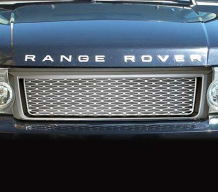 Решетка радиатора серебристая IDFR 1-LR011-03GS для Land Rover Range Rover 2006-2009