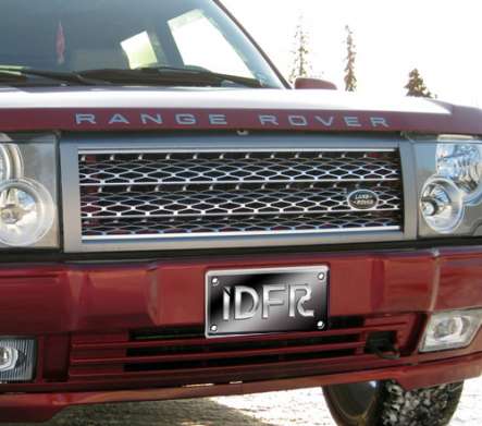 Решетка радиатора серебристая IDFR 1-LR010-05GS для Land Rover Range Rover 2003-2005