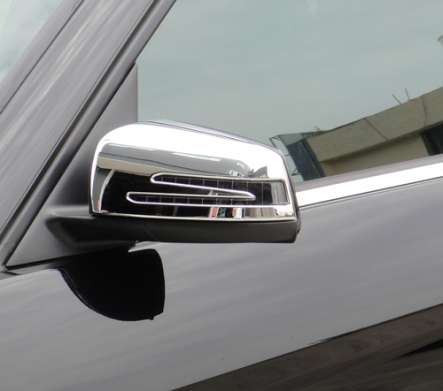 Накладки на зеркала хромированные IDFR 1-MB210-04C для Mercedes-Benz E-Class W212 2013-2016 Универсал