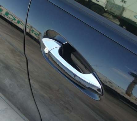 Накладки на ручки дверей хромированные IDFR 1-MB210-07C для Mercedes-Benz E-Class W212 2013-2016 Универсал