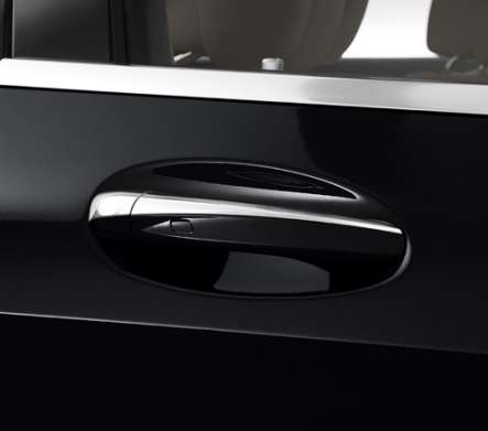 Накладки на ручки дверей хромированные IDFR 1-MB112-06C для Mercedes Benz C205 Coupe 2015-