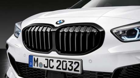 Решетка радиатора черная M Performance для BMW F40 M-Sport (оригинал, Германия)