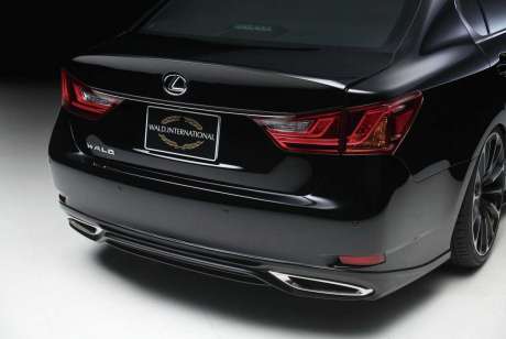 Накладка на задний бампер WALD Executive Line для Lexus GS250 / GS350 / GS450h F Sport (оригинал, Япония)