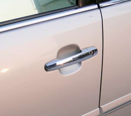 Накладки на ручки дверей хромированные IDFR 1-TA220-05C для Toyota Camry 2001-2004