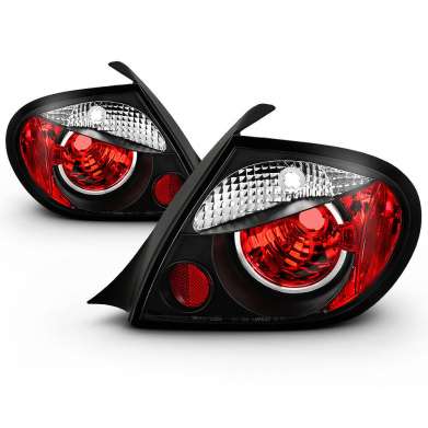 Задние фонари черные Spyder для Dodge Neon 2003-2005
