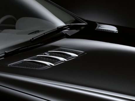 Накладки на воздухозаборники капота хромированные оригинал для Mercedes Benz X164 GL Class 2006-2012