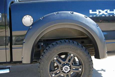 Крышка люка бензобака хромированная Premium FX PFXU0057 для Ford F150 2009-2014