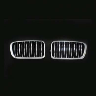 Решетки радиатора Chrome Silver 4400865M для BMW E38 1999-2003