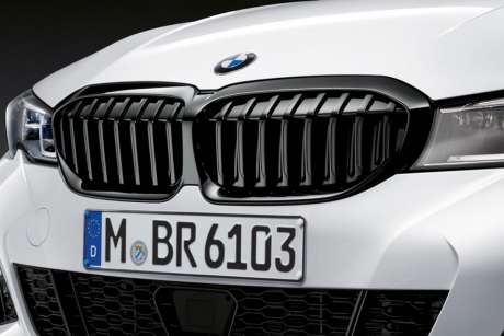 Решетка радиатора (черная) M Performance для BMW G20 M-Sport (оригинал, Германия)