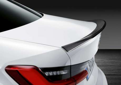 Спойлер на крышку багажника (карбон) M Performance для BMW G20 M-Sport (оригинал, Германия)