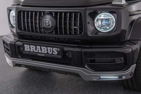 Накладка на передний бампер с LED-оптикой (для G63) Brabus для Mercedes G63 W464 / W463A new (оригинал, Германия)