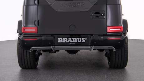 Диффузор заднего бампера (карбон) Brabus для Mercedes G63 W464 / W463A new (оригинал, Германия)