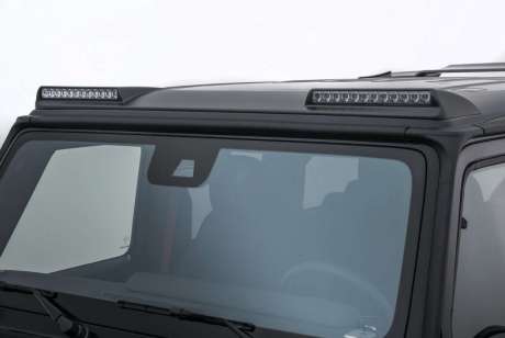 Накладка на крышу с LED-оптикой (под покраску) Brabus для Mercedes G63 W464 / W463A new (оригинал, Германия)