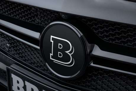 Логотип в решетку радиатора Brabus для Mercedes G63 W464 / W463A new (оригинал, Германия)