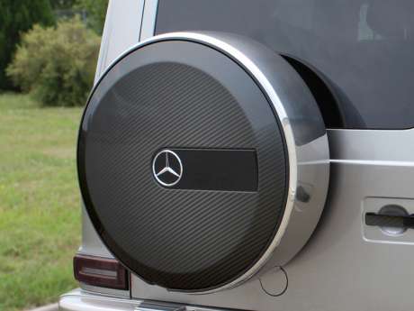 Колпак запасного колеса (карбон) Lumma CLR G770 для Mercedes W464 / W463A new (оригинал, Германия) 