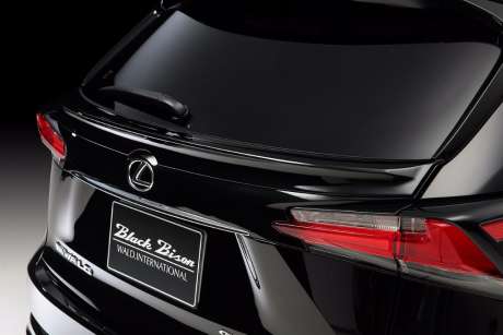 Спойлер на крышку багажника WALD Black Bison для Lexus NX200t NX300h (оригинал, Япония) 
