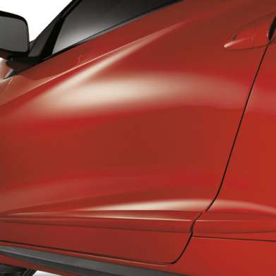Молдинги на двери крашенные в цвет кузова оригинал 08P05-SZT-XXX для Honda CR-Z 2011-2016 