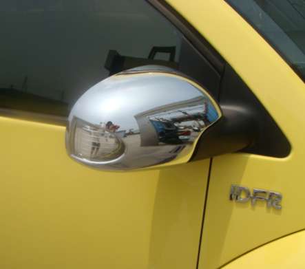 Накладки на зеркала хромированные IDFR 1-VW022-05C для Volkswagen Beetle 2005-2012