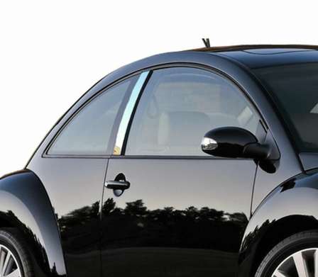 Накладки на стойки дверей стальные Luxury FX LUXFX3454 для Volkswagen Beetle 2000-2010