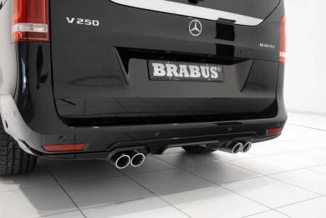 Диффузор заднего бампера Brabus для Mercedes Viano (W447) (оригинал, Германия)