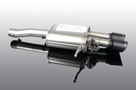 Глушитель с карбоновыми насадками (для Cooper S) AC Schnitzer для Mini Cooper F56