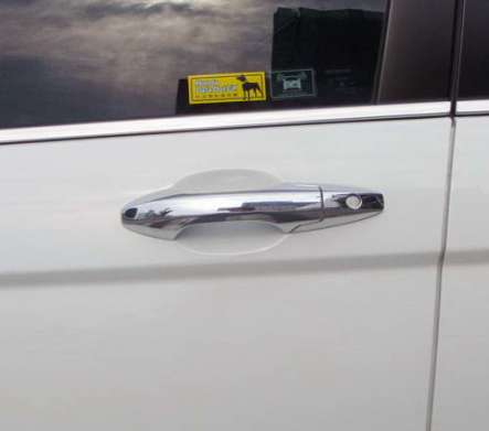 Накладки на ручки дверей хромированные IDFR 1-HD441-05C для Honda CRV 2007-2012