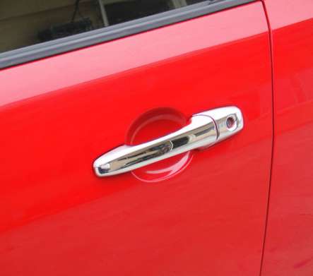 Накладки на ручки дверей хромированные IDFR 1-MZ420-10C для Mazda 6 2005-2008