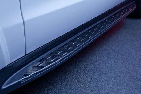 Накладки на пороги (карбон) для Mercedes-Benz X166 GLS-Class 2016-2019