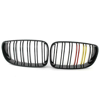 Решетки радиатора черные глянцевые для BMW E81 E87 E82 E88 2008-2011
