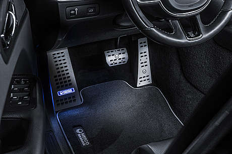 Накладка под левую ногу (с подсветкой) Heico Sportiv для Volvo XC90 (оригинал, Германия)