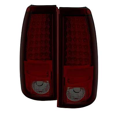 Задняя оптика диодная темно-красная Spyder Auto 5001757 для Chevrolet Silverado 1500/2500 2003-2006  