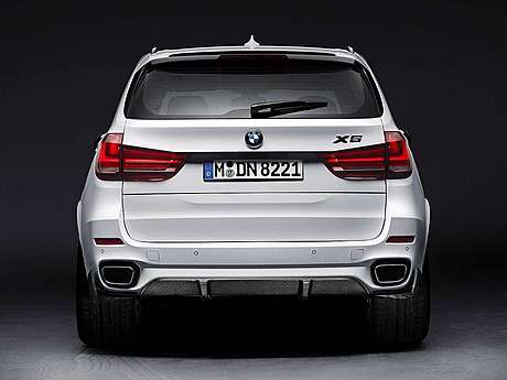 Диффузор заднего бампера (карбон) M Performance для BMW X5 (F15) M-Sport (Оригинал, Германия)