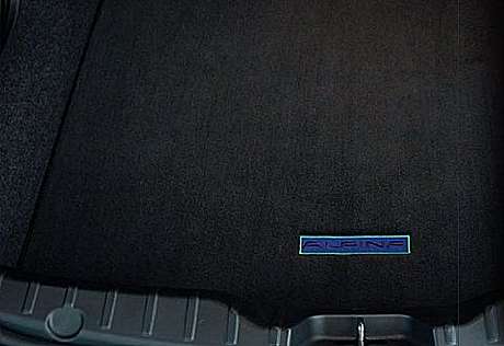 Коврик в багажник (велюровый) Alpina 5143885 для BMW G30 G31 (оригинал, Германия)