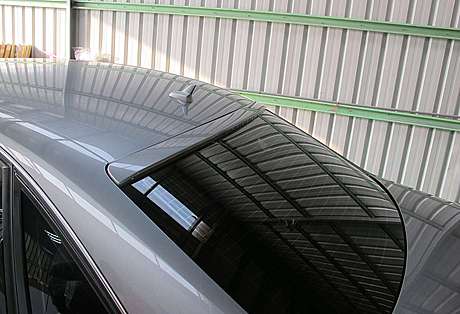 Спойлер на заднее стекло крашенный для Audi A4 B8 2009-2012