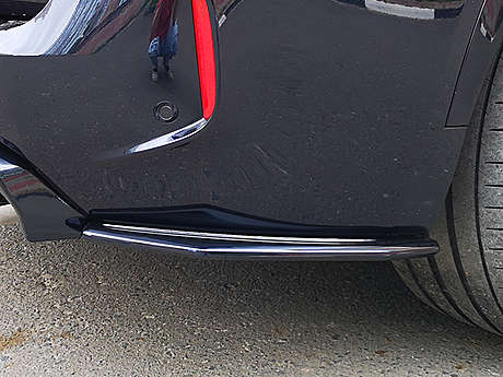 Элероны заднего бампера под покраску Parsan PA-Х5МF85-ZE01 для BMW X5 M (F85) / X6 M (F86)