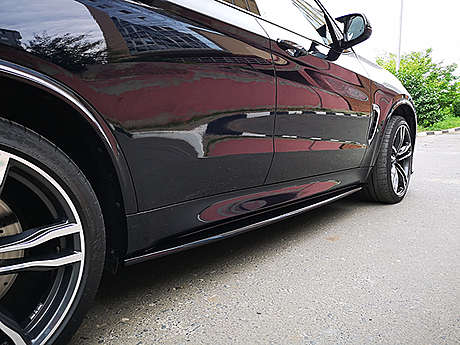 Накладки на пороги под покраску Parsan PA-Х5МF85-NP01 для BMW X5 M (F85) / X6 M (F86)