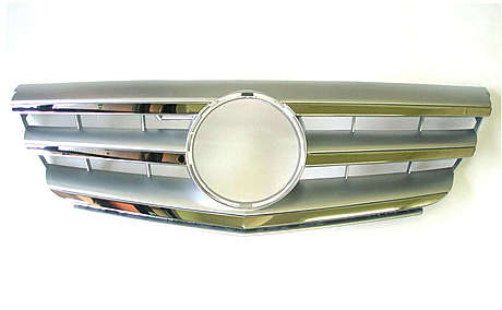 Решетка радиатора Silver Style для Mercedes-Benz W245 B-class 2009-2011