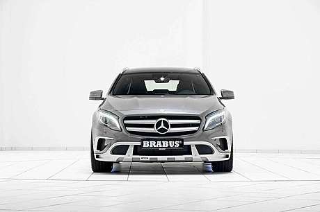Накладка на передний бампер Brabus для Mercedes GLA-class (X156)