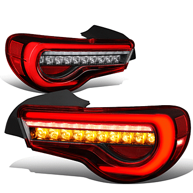 Задняя оптика диодная красная TLLED3DFRSRD для Toyota GT 86 / Scion FR-S 2013-2019