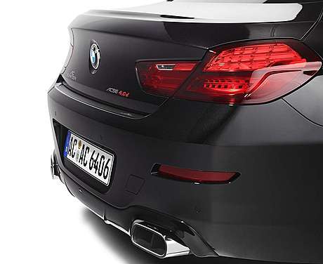 Накладка на задний бампер (диффузор) AC Schnitzer для BMW F06 Gran Coupe (оригинал, Германия)