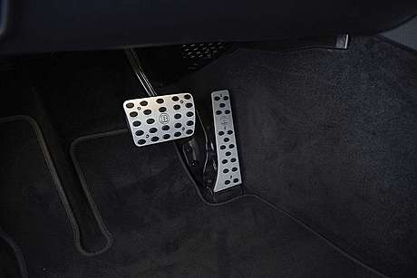 Накладки на педали Brabus для Mercedes S63 AMG Coupe (C217) 2013-