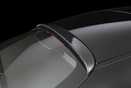 Спойлер на стекло (с карбоном) WALD Black Bison для Mercedes S-class Coupe (C217) (оригинал, Япония)