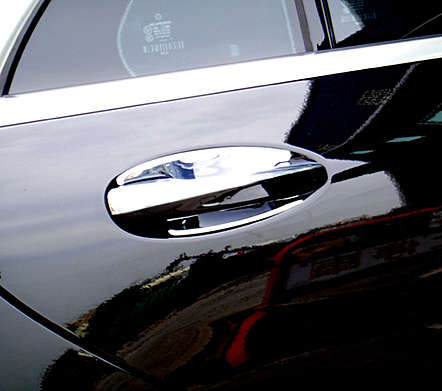 Накладки под ручки дверей хромированные IDFR 1-MB607-05C для Mercedes-Benz C217 S-Class Coupe 2015-