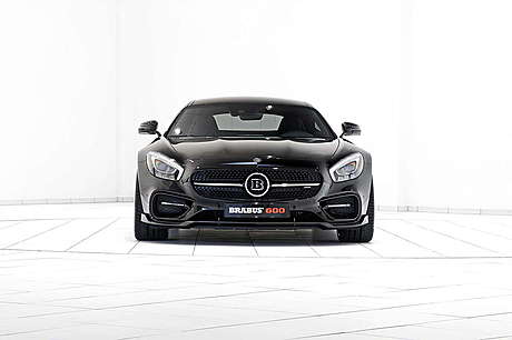 Спойлер переднего бампера (карбон) Brabus для Mercedes AMG GT-S (оригинал, Германия)