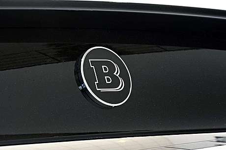 Эмблема на крышку багажника Brabus для Mercedes AMG GT-S (оригинал, Германия)