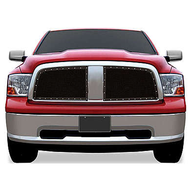 Решетки радиатора черные стальные PremiumFX PFXG0353 для Dodge Ram 1500 2009-2012 