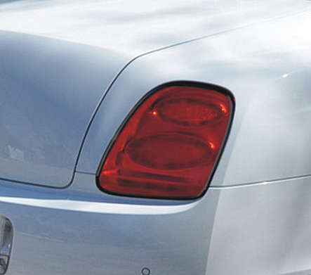 Накладки на задние фонари черные IDFR 1-BT611-02BK для Bentley Continental Flying Spur 2005-2009