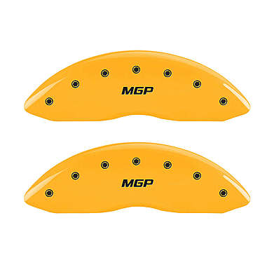 Накладки на суппорта цвет желтый комплект 4шт. MGP CPR4532Y для Cadillac Escalade 2007-2020