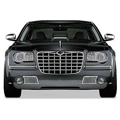 Решетки в передний бампер хромированные Premium FX PFXG0404 для Chrysler 300C 2005-2010 